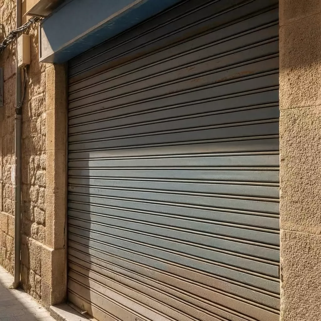 Reparación y mantenimiento de persiana metálica comercial